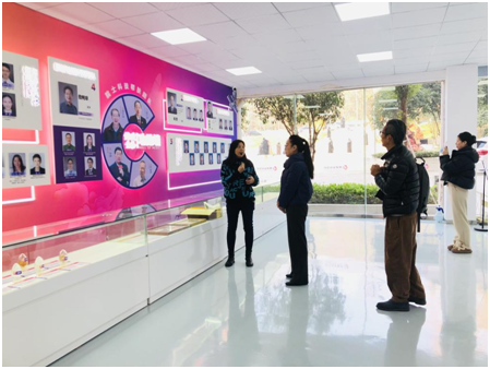 兰州市驻武汉招商中心拜访湖北嫦娥生物股份有限公司